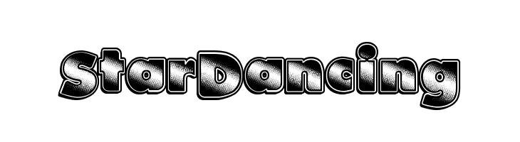 StarDancing  フリーフォントのダウンロード