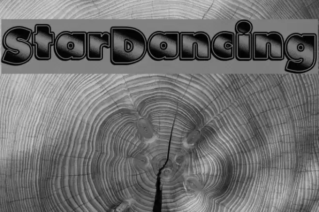 StarDancing Font examples