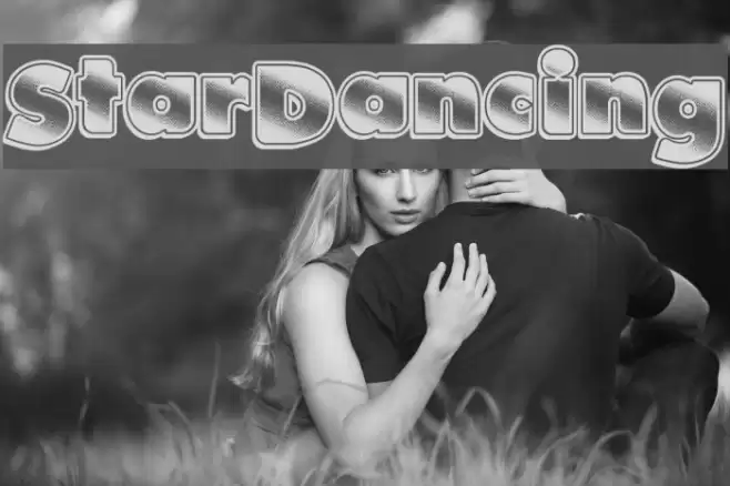 StarDancing Font examples