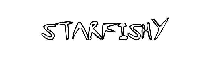 StarFishy Font