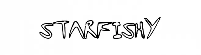 StarFishy  les polices de caractères gratuit tlcharger