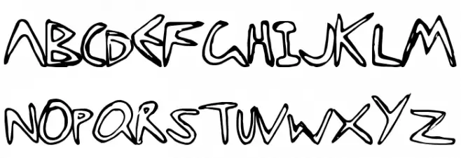 StarFishy フォント 小文字