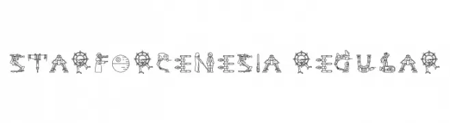 StarForceNesia Regular  baixar fontes gratis