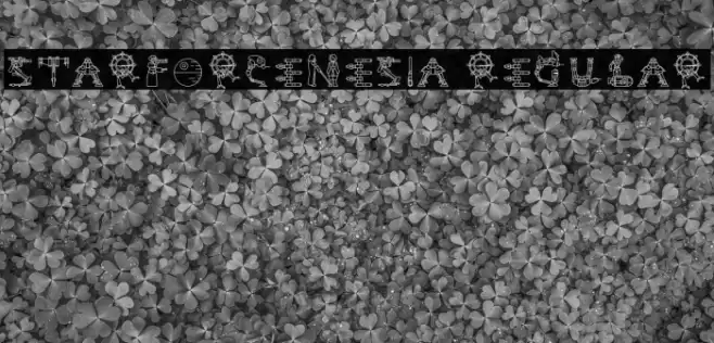 StarForceNesia Regular Font examples