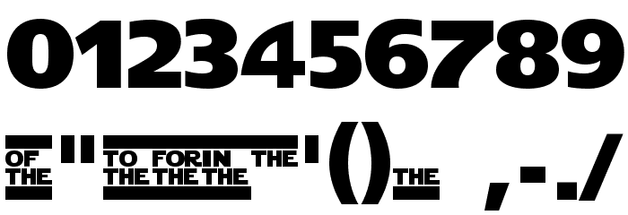 StarJedi Special Edition Font OTHER CHARS