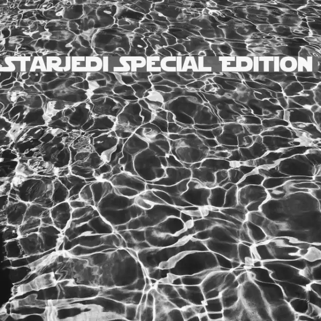 StarJedi Special Edition フォント examples