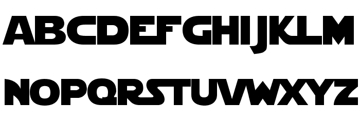 StarJedi Special Edition Font LOWERCASE