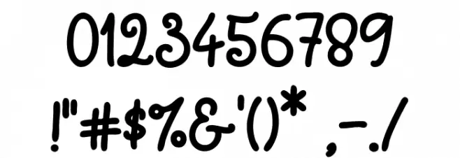 StarRantam Font OTHER CHARS