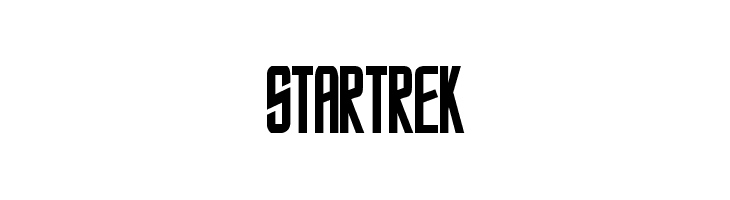 Startrek Font Ffonts Net