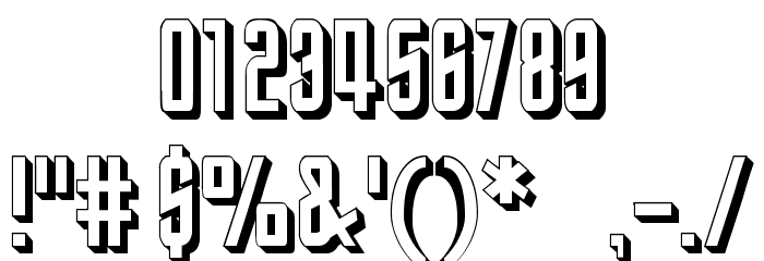 StarTrekFuture Font OTHER CHARS