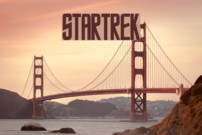 StarTrek Font examples