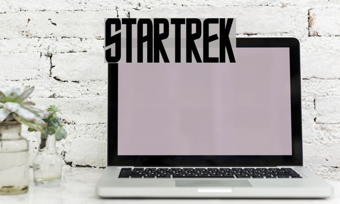 StarTrek Font examples