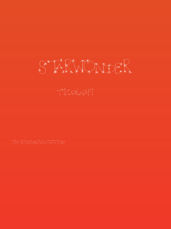 StarWonder Poster