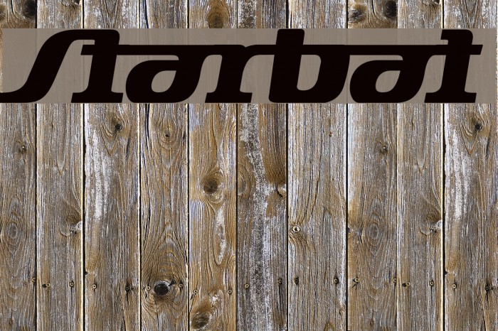 Starbat Font examples