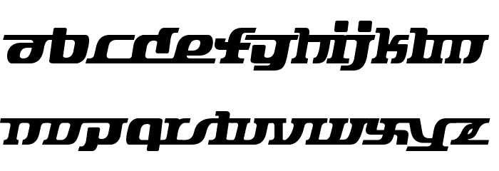 Starbat Font LOWERCASE