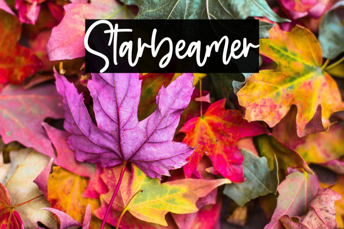 Starbeamer Example 2