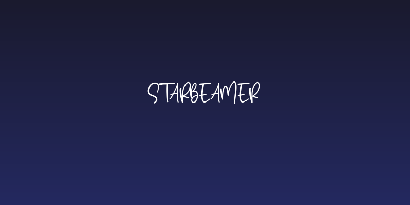Starbeamer Social Header