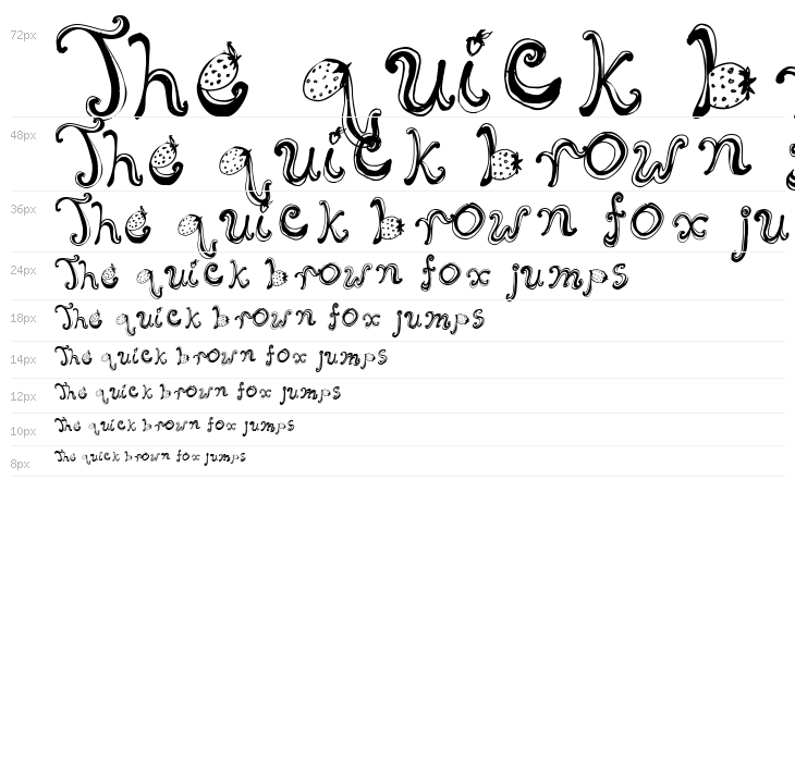 Starberry Swirl Delight Waterfall