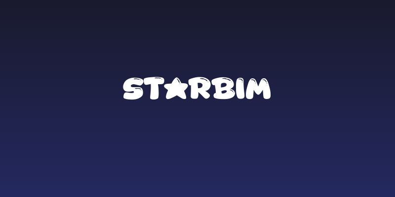 Starbim Social Header