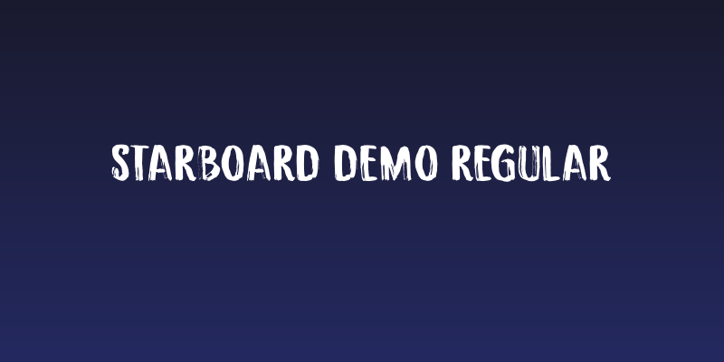 Starboard DEMO Regular Social Header
