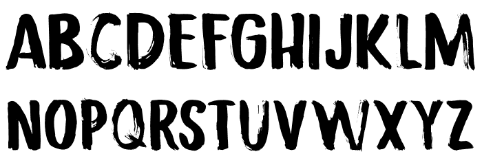 Starboard DEMO Regular Font LOWERCASE