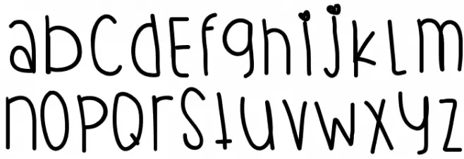 Starbrite Schriftart Groß