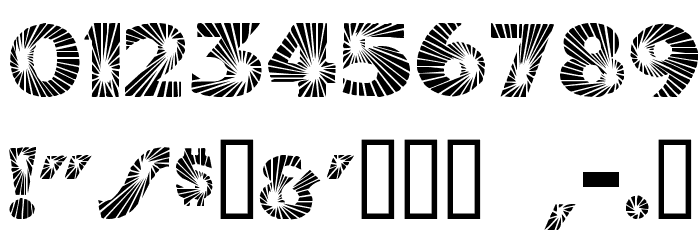 Starburst Regular Font OTHER CHARS