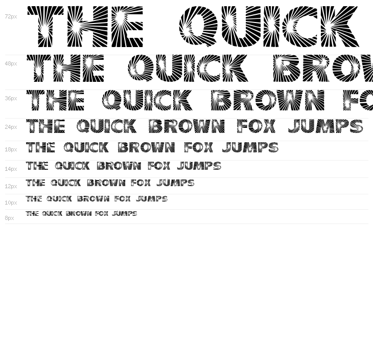 Starburst Regular Waterfall