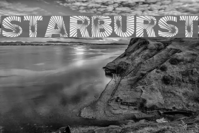 Starburst Fonte examples