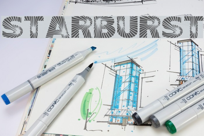 Starburst Font examples
