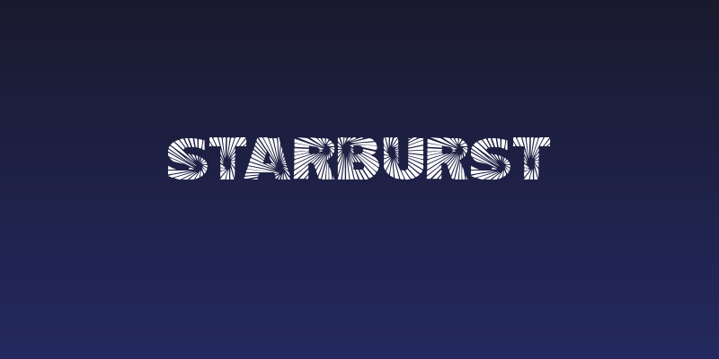 Starburst Social Header