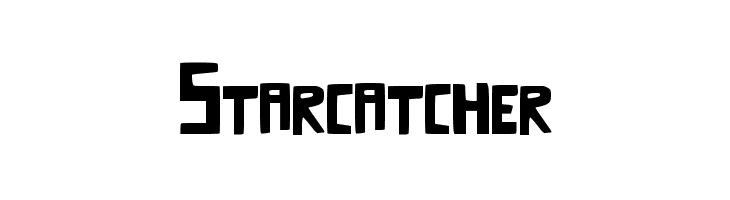 Starcatcher  フリーフォントのダウンロード