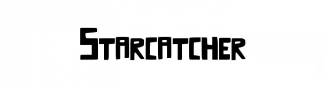 Starcatcher  フリーフォントのダウンロード