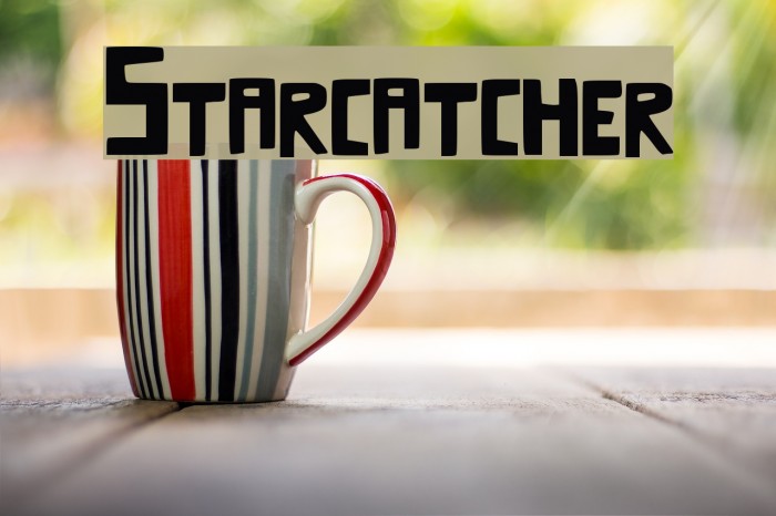 Starcatcher Font examples