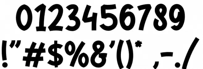 Starco Font OTHER CHARS