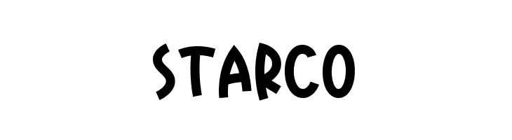 Starco  免费字体下载