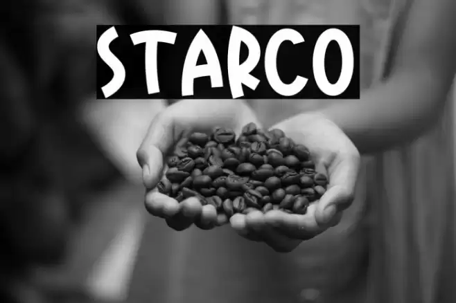 Starco Font examples