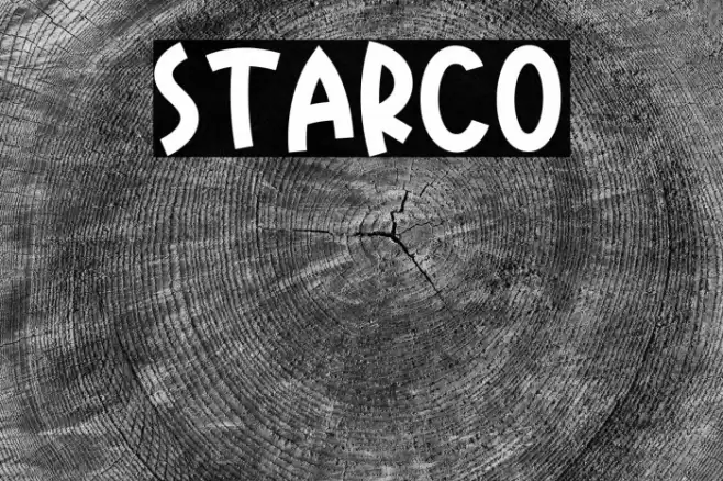 Starco Font examples