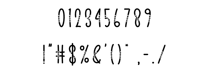Starcorp Font Alte caractere