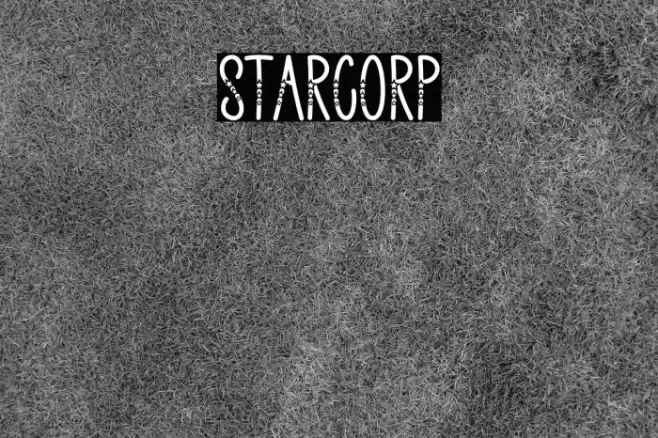 Starcorp Font examples