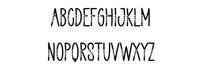 Starcorp Font Litere mici