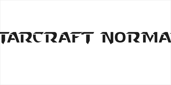 Starcraft Normal Logo