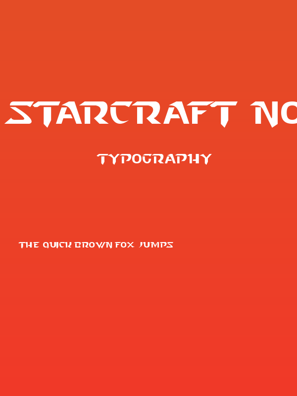 Starcraft Normal Poster