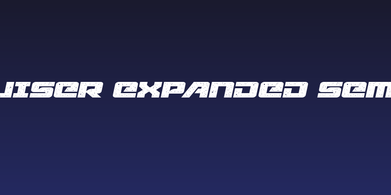 Starcruiser Expanded Semi-Italic Social Header
