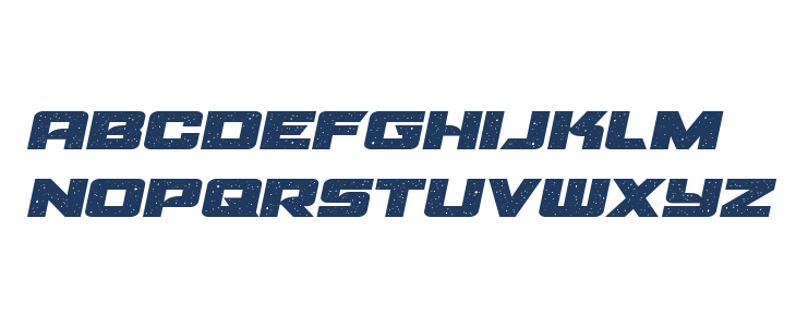 Starcruiser Expanded Semi-Italic Lowercase