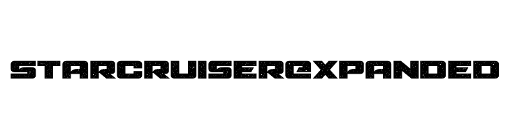 Starcruiser Expanded  Free Fonts Download