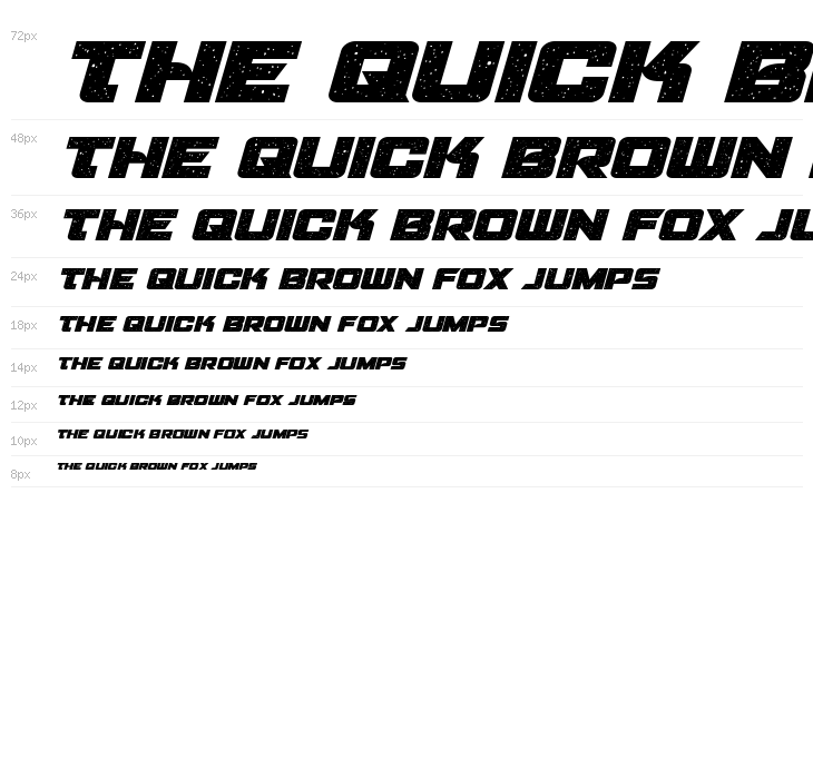 Starcruiser Italic Waterfall