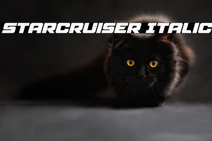 Starcruiser Italic Example 2