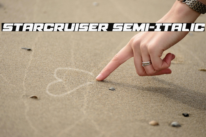 Starcruiser Semi-Italic Example 3