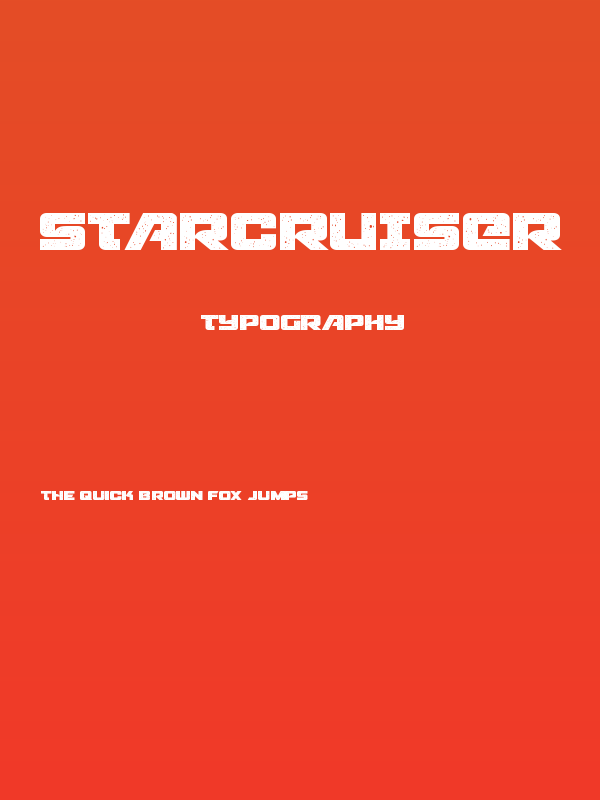 Starcruiser Poster